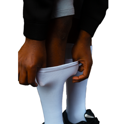 Extra-Wide Stretch Diabetic socks - cream